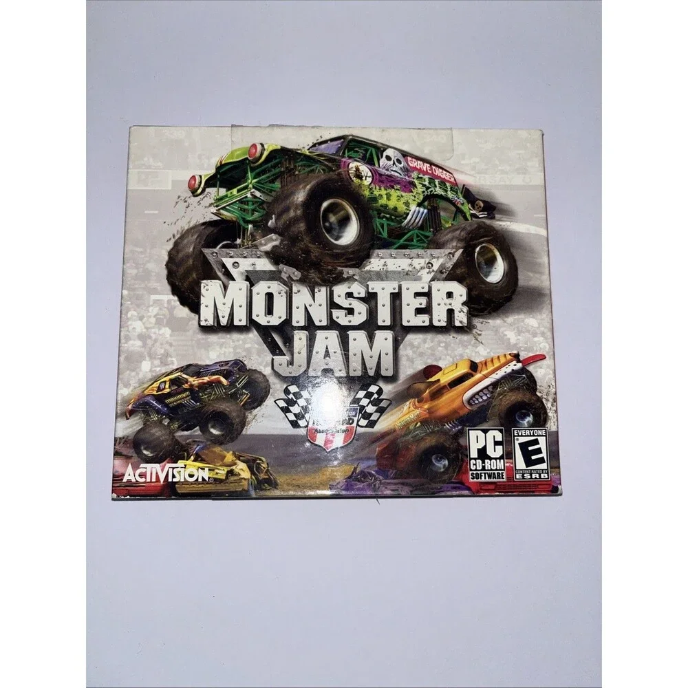 Monster Jam PC Game Monster Truck Activision in Slipcover 2007